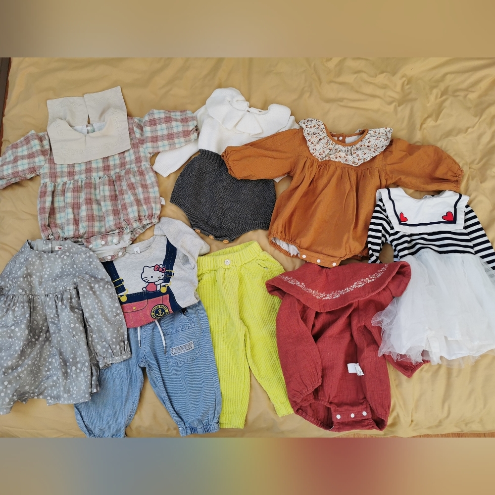 12 M girl clothes set